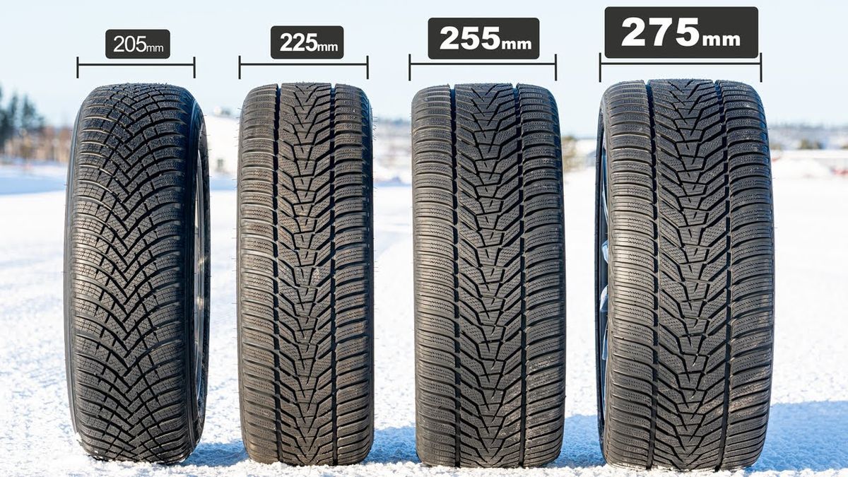 Winter tires with a narrower size are said to be better in the snow, they say.  The test showed an interesting result – Garáž.cz